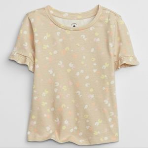 Gap Baby Ruffle Print Shirt and Leggings Set